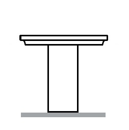 С ПЬЕДЕСТАЛОМ