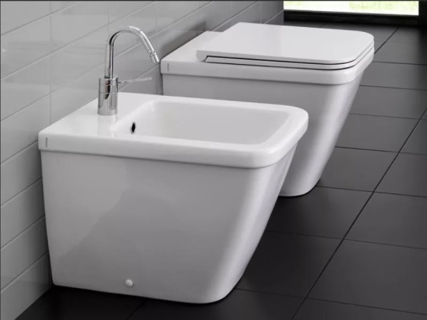 Унитаз HATRIA ERIKA PRO Q YXHY01 напольный слив универсальный цвет белый