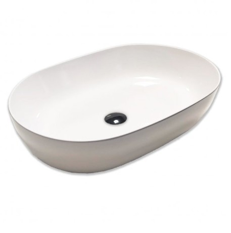 Раковина HATRIA HAPPY HOUR Y8AK01 накладная без отверстия без перелива цвет белый