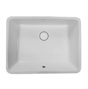 Раковина HATRIA Bahia 13 BH0500380010TU0 встраиваемая снизу без отверстия без перелива цвет белый