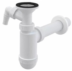 Сифон Geromin SSL для хозяйственной раковины цвет белый