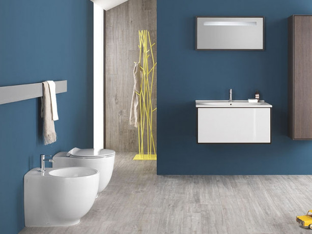 Биде HATRIA LE FIABE Y1E101 напольное цвет белый