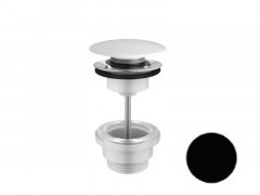 Донный клапан HATRIA A0Y7A802 керамический push open цвет черный матовый