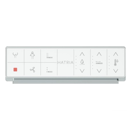 Унитаз HATRIA H-SMART Y9D401 напольный приставной  безободковый с крышкой-биде цвет белый