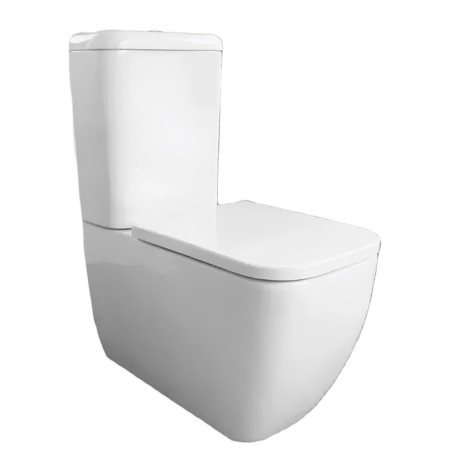 Унитаз HATRIA BIANCA Y7AE01 напольный моноблок под бачок слив универсальный цвет белый