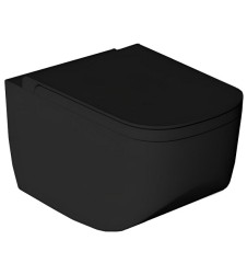 Унитаз HATRIA NEXT A0Y1F102 подвесной безободковый цвет черный матовый
