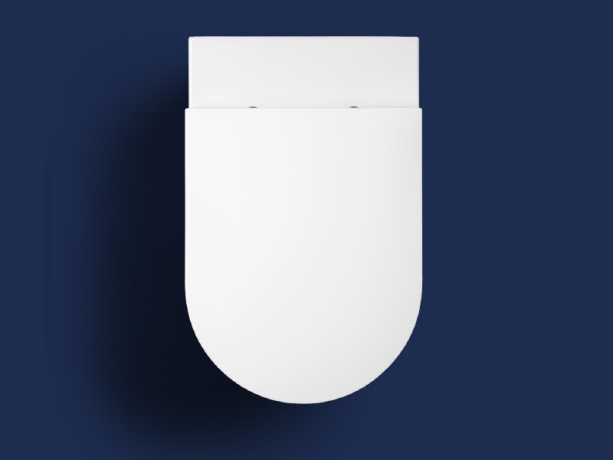 Унитаз HATRIA CENTRICA A0Y9DE25 подвесной безободковый слив Vortex цвет белый матовый