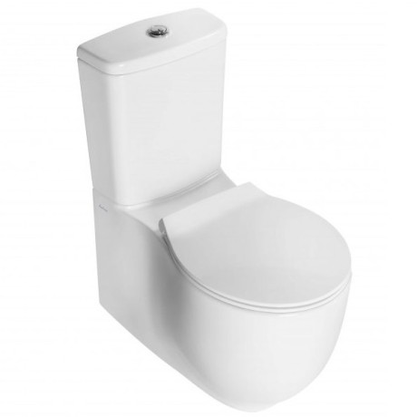 Унитаз HATRIA LE FIABE Y1E801 напольный моноблок под бачок слив универсальный цвет белый