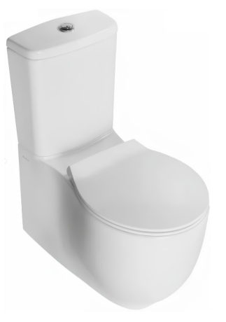 Унитаз HATRIA LE FIABE Y1E801 напольный моноблок под бачок слив универсальный цвет белый