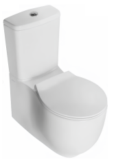 Унитаз HATRIA LE FIABE Y1E801 напольный моноблок под бачок слив универсальный цвет белый