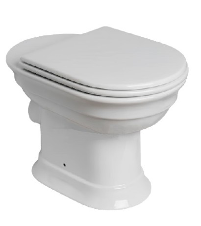 Унитаз HATRIA DOLCEVITA YXXP01 напольный слив горизонтальный цвет белый