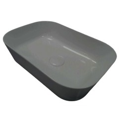 Раковина HATRIA HAPPY HOUR A0Y2A008 накладная без отверстия без перелива цвет антрацит