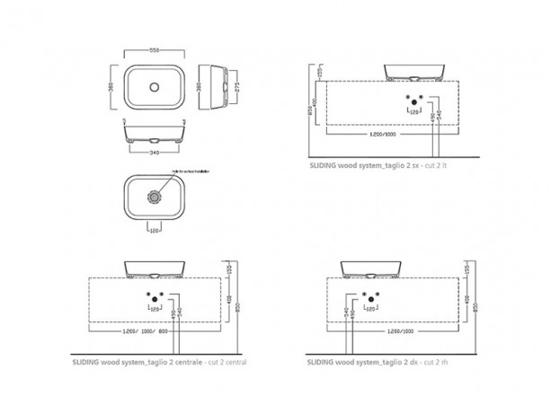 Раковина HATRIA HAPPY HOUR Y2A001 накладная без отверстия без перелива цвет белый