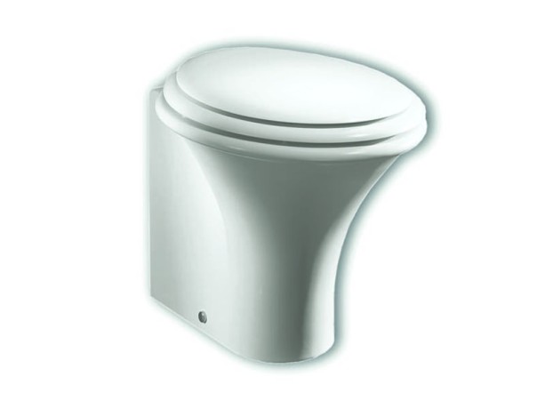 Унитаз HATRIA SCULTURE YXZ301 напольный слив универсальный цвет белый