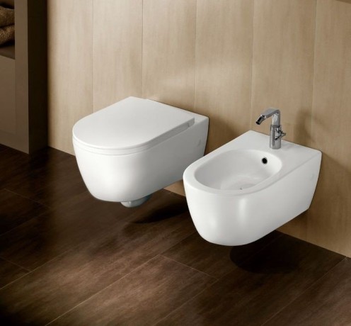 Унитаз HATRIA Fusion подвесной VBY1CC01 с функцией биде цвет белый