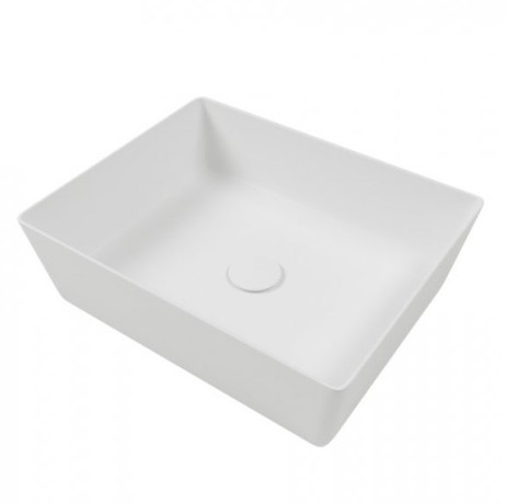 Раковина HATRIA HAPPY HOUR A0Y1VH25 накладная без отверстия без перелива цвет белый матовый