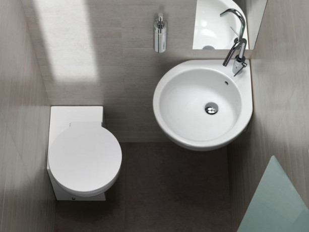 Унитаз HATRIA YOU&ME YXZ601 напольный угловой слив универсальный цвет белый