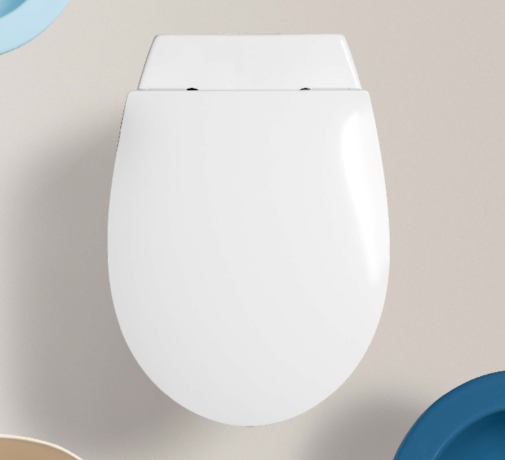 Комплект унитаз HATRIA PLANETA Y9E501+Y9E801 подвесной безободковый слив Vortex с сиденьем с крышкой с плавным опусканием цвет белый