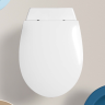 Комплект унитаз HATRIA PLANETA Y9E501+Y9E801 подвесной безободковый слив Vortex с сиденьем с крышкой с плавным опусканием цвет белый