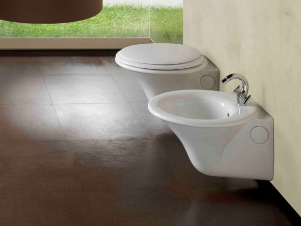 Унитаз HATRIA SCULTURE YXKN01 подвесной цвет белый