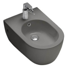 Биде HATRIA Fusion A0Y1D908 подвесное цвет антрацит