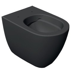 Унитаз HATRIA Fusion A0Y1ZA08 напольный безободковый цвет антрацит