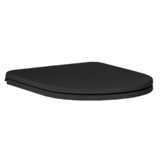 Сиденье с крышкой HATRIA FUTURA/CENTRICA/FUSION/FUSION COMPACT Y9AQ02 с микролифтом быстросъемное цвет черный матовый