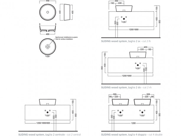 Раковина HATRIA HAPPY HOUR A0Y1VG25 накладная без отверстия без перелива цвет белый матовый