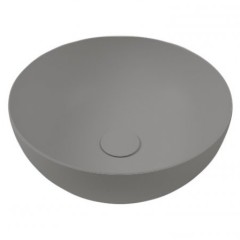 Раковина HATRIA HAPPY HOUR A0Y5A508 накладная без отверстия без перелива цвет антрацит