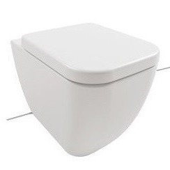 Унитаз HATRIA BIANCA Y3AL01 напольный безободковый слив универсальный цвет белый