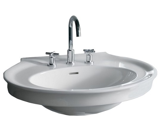 Раковина HATRIA DOLCEVITA Y0EW01 подвесная с одним отверстием с переливом цвет белый