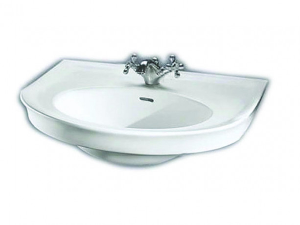 Раковина HATRIA DOLCEVITA Y0EX01 подвесная с одним отверстием с переливом цвет белый