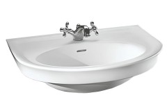 Раковина HATRIA DOLCEVITA Y0EX01 подвесная с одним отверстием с переливом цвет белый