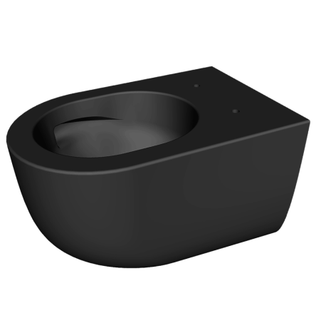 Унитаз HATRIA FUTURA A0Y9BA02 подвесной безободковый слив Vortex цвет черный матовый