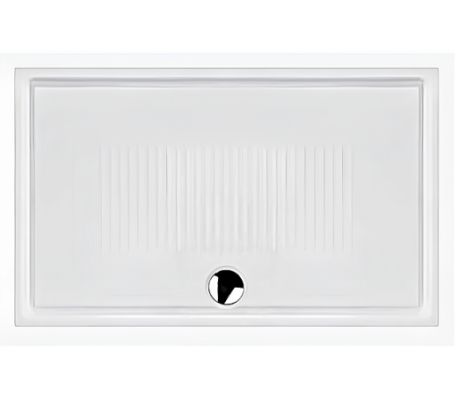 Поддон HATRIA LIF H3 SBY1W001 напольный или встраиваемый в пол 100х70х3 см цвет белый
