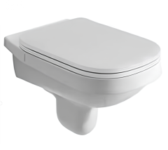 Унитаз HATRIA ABITO YXX601 подвесной цвет белый НАКЛАДКА ОБТЕКАТЕЛЬ ИДЕТ ОТДЕЛЬНО