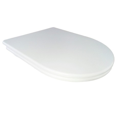 Сиденье с крышкой HATRIA Fusion Y1XK01 с микролифтом быстросъемное цвет белый