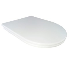 Сиденье с крышкой HATRIA Fusion Y1XK01 с микролифтом быстросъемное цвет белый