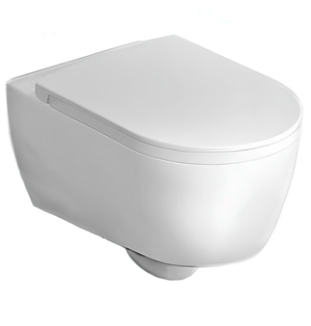 Унитаз HATRIA Fusion Y1XQ01 подвесной безободковый цвет белый
