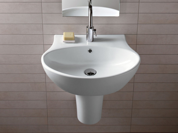 Полупьедестал HATRIA NIDO Y0R601 подвесной цвет белый