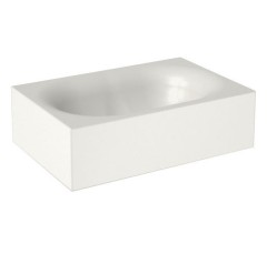 Раковина HATRIA VALLEY Y1GD01 накладная без отверстия без перелива цвет белый