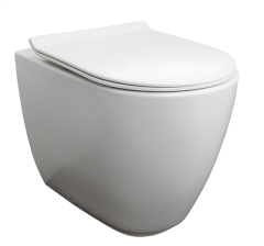 Унитаз HATRIA Fusion Y1ZA01 напольный безободковый слив универсальный цвет белый