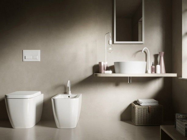 Биде HATRIA BIANCA Y1V901 напольное цвет белый