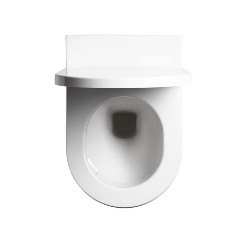 Унитаз HATRIA FUTURA Y9B901 напольный приставной безободковый слив Vortex цвет белый