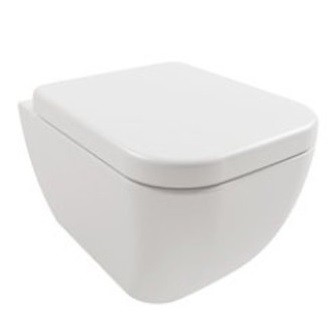 Комплект унитаз HATRIA BIANCA Y1X401 Y1VB01 подвесной с сиденьем с крышкой с плавным опусканием цвет белый