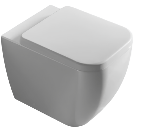 Комплект унитаз HATRIA BIANCA Y1X401 Y1VB01 подвесной с сиденьем с крышкой с плавным опусканием цвет белый