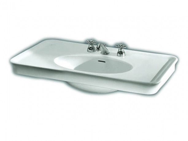 Раковина HATRIA DOLCEVITA Y0F001 подвесная с 1 отверстием с переливом цвет белый