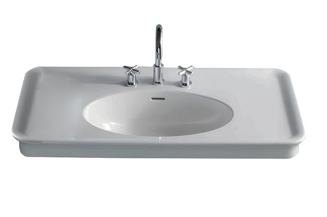 Раковина HATRIA DOLCEVITA Y0F001 подвесная с 1 отверстием с переливом цвет белый