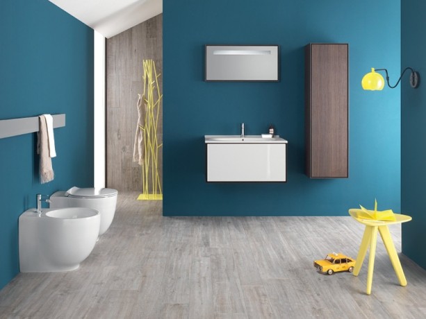 Комплект унитаз HATRIA LE FIABE Y1E701 YXWW01 напольный безободковый с сиденьем с крышкой с плавным опусканием цвет белый