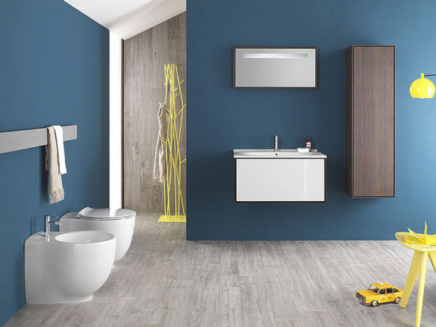 Унитаз HATRIA LE FIABE Y1E201 напольный слив универсальный цвет белый